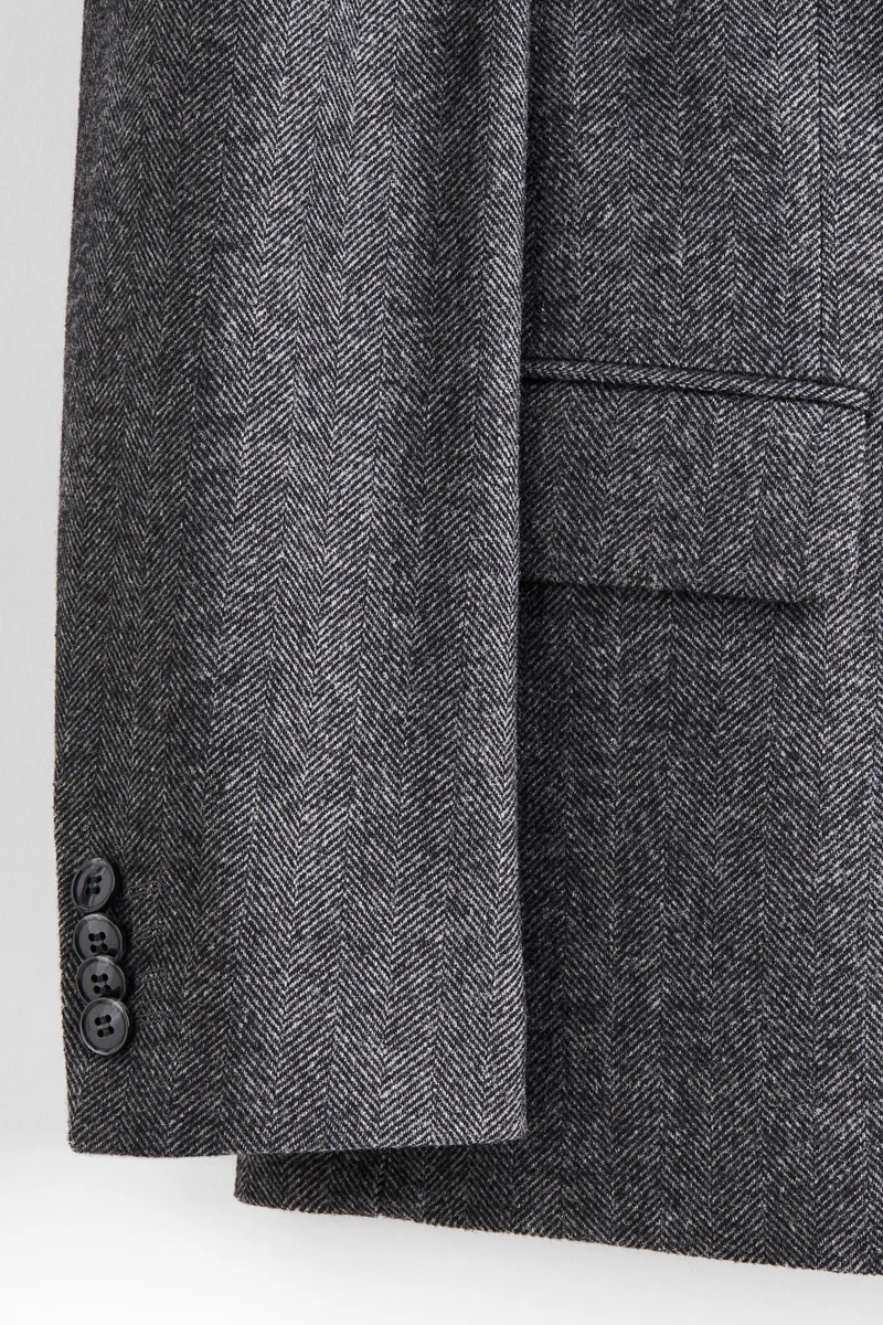 H&M  Relaxed Fit Double-breasted jacket for Men | Best Price UAE